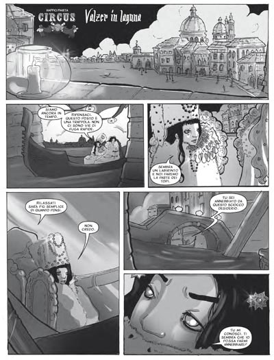 Cronaca Comics Numero 6 - Circus Cronaca Comics Numero 6 - Circus<br>disegni di Silvia Faieta<br><i>(c) 2010 Salvatore Taormina</i>