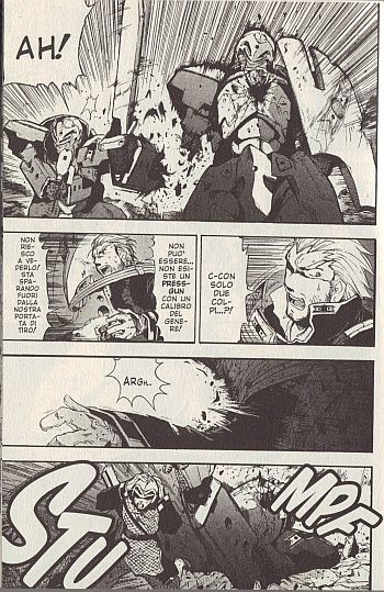 Scena di battaglia<br>Morte di soldati (lettura da destra a sinistra)<br><i>(c) 2009 GP Publishing</i>