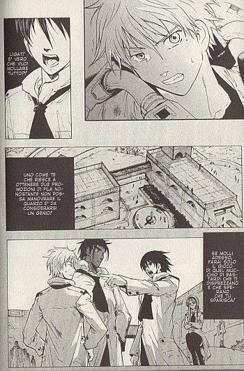 Flashback con foto di gruppo<br>(Da sinistra)Ligat, Hodur, Zess e Sygin<br><i>(c) 2009 GP Publishing</i>