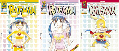 Rat-Man Rat-Man<br>le copertine della "mini-saga"<br><i>(c) 2009 Panini Comics</i>