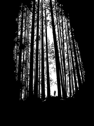 Volume 1 - Cover bianco & nero<br>disegni di Stefano Raffaele<br><i>(c) 2010 Comma22</i>