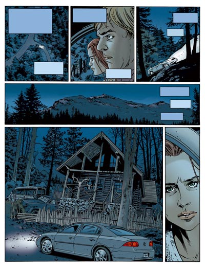 Volume 1 - Tavola 7<br>disegni di Stefano Raffaele, colori di Bertrand Denoulet<br><i>(c) 2010 Comma22</i>