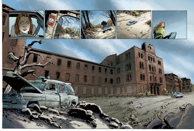 Volume 1 - Tavole 54 & 55<br>disegni di Stefano Raffaele, colori di Bertrand Denoulet<br><i>(c) 2010 Comma22</i>