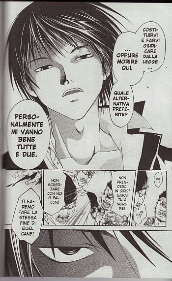 Il vendicatore<br>Charles Bronson non avrebbe detto meglio<br><i>(c) 2010 Planet Manga</i>