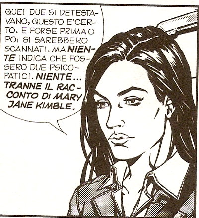 Il ritorno della d.ssa Peters Il ritorno della d.ssa Peters<br>Vignetta di M. Gradin e W. Maresta, pag.93<br><i>(c) 2010 Sergio Bonelli editore</i>