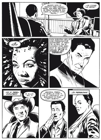 Numero 1 - Tavola 24<br>disegni di Giuseppe De Luca<br><i>(c) 2010 Andrea Aromatico & Edizioni Star Comics</i>