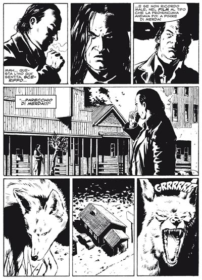 Numero 1 - Tavola 35 Numero 1 - Tavola 35<br>disegni di Giuseppe De Luca<br><i>(c) 2010 Andrea Aromatico & Edizioni Star Comics</i>