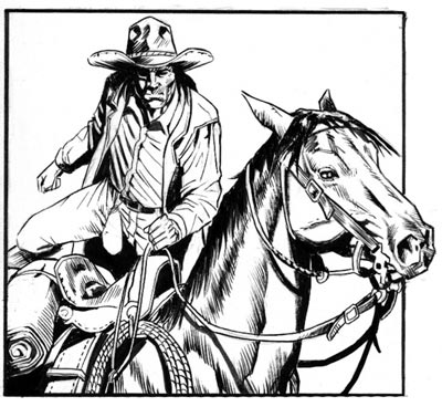 Vignetta tratta dal numero 2<br>disegni di Alessandro Pastrovicchio<br><i>(c) 2010 Andrea Aromatico & Edizioni Star Comics</i>