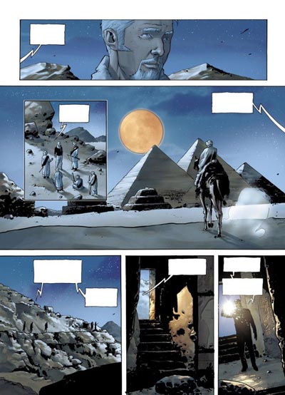 Volume 4 - Tavola 7<br>disegni di Andrea Mutti<br><i>(c) 2010 Panini Comics</i>