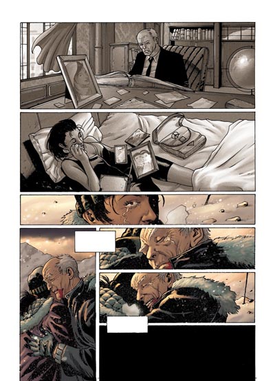Volume 6 - Tavola 40 Volume 6 - Tavola 40<br>disegni di Andrea Mutti, colori di Malisan<br><i>(c) 2010 Panini Comics</i>