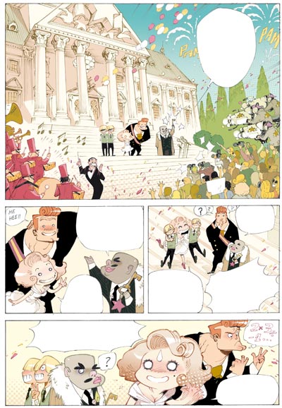 Numero 1 - Tavola 9<br>disegni di Alessandro Barbucci, colori di Barbucci & Lebreton<br><i>(c) 2010 Alessandro Barbucci & Planeta DeAgostini</i>