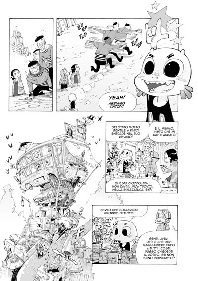Numero 1 - Tavola 78<br>disegni di Alessandro Barbucci<br><i>(c) 2010 Alessandro Barbucci & Planeta DeAgostini</i>