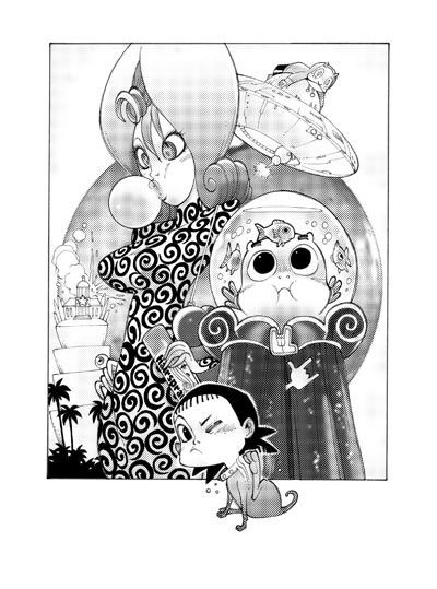 Copertina capitolo interno<br>disegni di Alessandro Barbucci<br><i>(c) 2010 Alessandro Barbucci & Planeta DeAgostini</i>