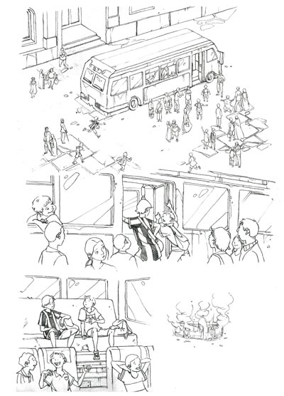 Oggi si gioca - Studi<br>disegni di Monica Catalano<br><i>(c) 2010 degli autori & Kawama S.r.l.</i>