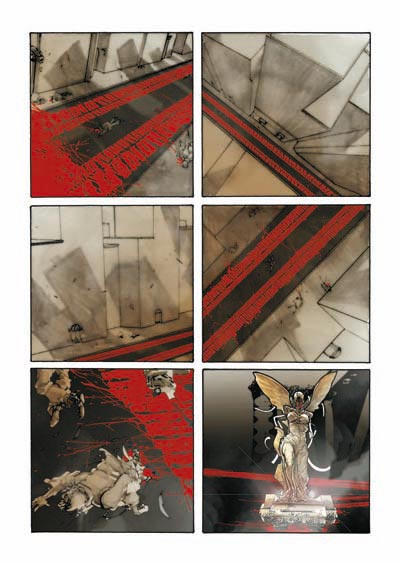 Tavola tratta dal volume numero 4<br>disegni di Carmine Di Giandomenico, colori Gruppo Saldatori<br><i>(c) 2010 Magic Press & Gruppo Saldatori</i>