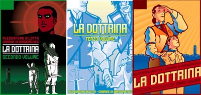 Cover Volumi 1, 2 & 3 Cover Volumi 1, 2 & 3<br>disegni di Carmine Di Giandomenico, grafica e colori Gruppo Saldatori<br><i>(c) 2010 Magic Press & Gruppo Saldatori</i>