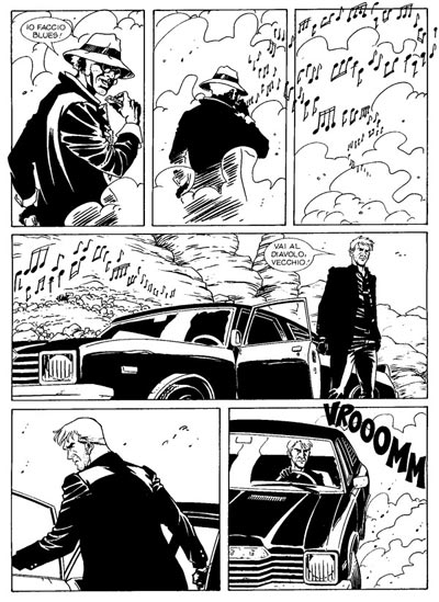 Tavola tratta dal numero 2<br>disegni di Elisabetta Barletta<br><i>(c) 2010 Sergio Bonelli Editore</i>