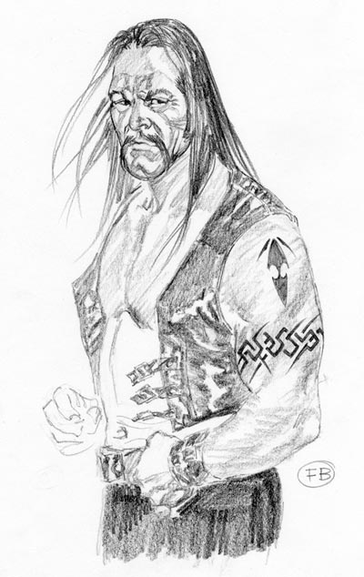 Studio Personaggi: Cuervo Studio Personaggi: Cuervo<br>disegni di Alessandro Poli<br><i>(c) 2010 Sergio Bonelli Editore</i>