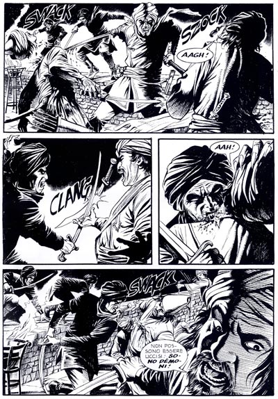Numero 123 - Tavola 48<br>disegni di Maurizio Dotti<br><i>(c) 2010 Sergio Bonelli Editore</i>