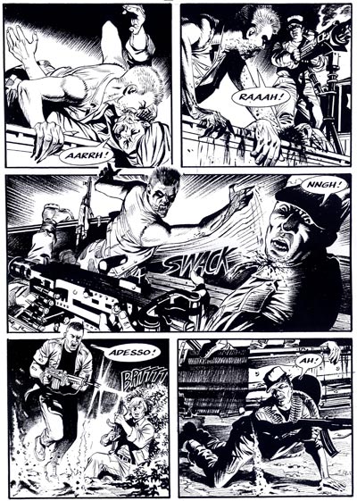 Numero 123 - Tavola 88<br>disegni di Maurizio Dotti<br><i>(c) 2010 Sergio Bonelli Editore</i>