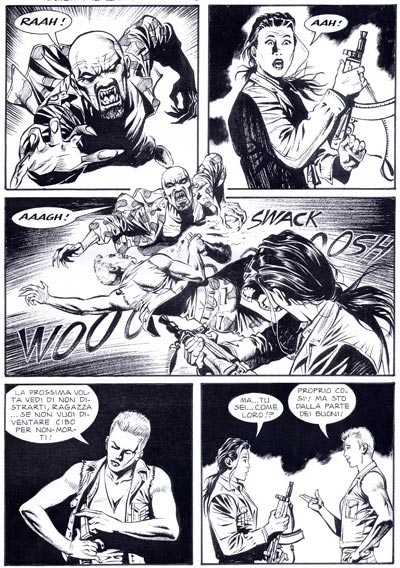 Numero 124 - Tavola 53<br>disegni di Maurizio Dotti<br><i>(c) 2010 Sergio Bonelli Editore</i>