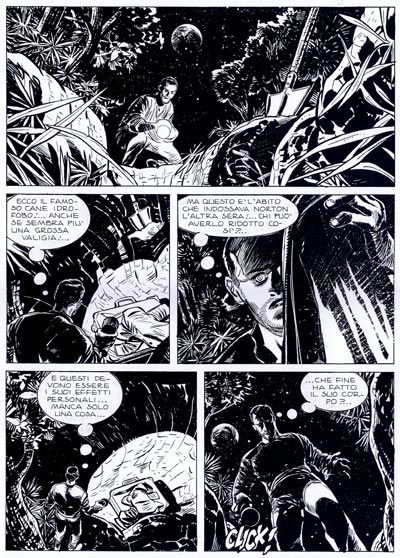 Tavola tratta dal Maxi Numero 2<br>disegni di Alessandro Baggi<br><i>(c) 2010 Sergio Bonelli Editore</i>