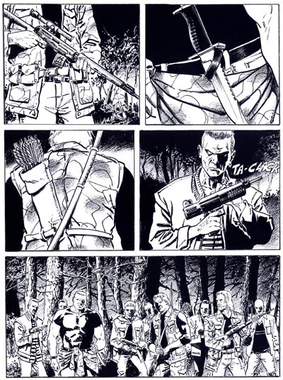 Numero 125 - Tavola 43<br>disegni di Luca Raimondo<br><i>(c) 2010 Sergio Bonelli Editore</i>