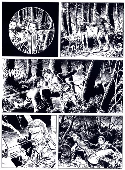 Numero 125 - Tavola 54<br>disegni di Luca Raimondo<br><i>(c) 2010 Sergio Bonelli Editore</i>