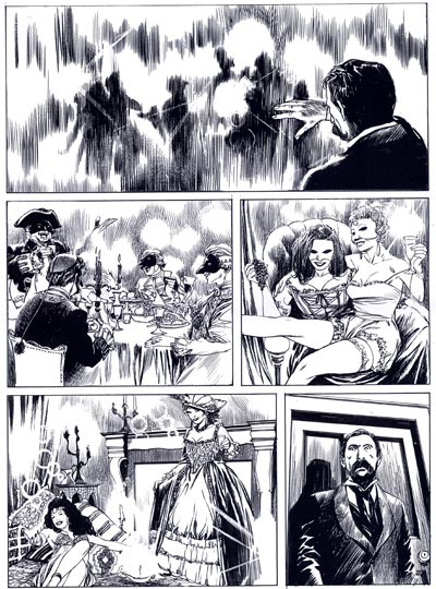 Numero 126 - Tavola 7<br>disegni di Nicola Genzianella<br><i>(c) 2010 Sergio Bonelli Editore</i>