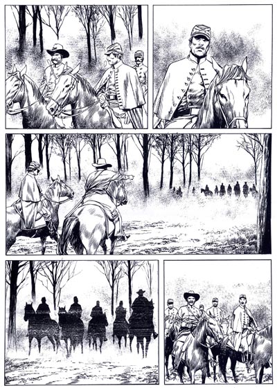 Numero 126 - Tavola 62<br>disegni di Nicola Genzianella<br><i>(c) 2010 Sergio Bonelli Editore</i>