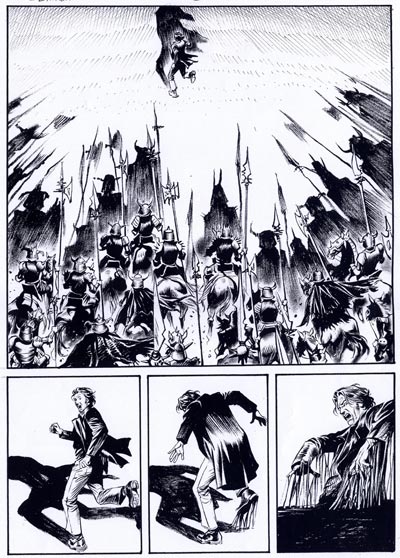 Numero 127 - Tavola 30<br>disegni di Maurizio Dotti<br><i>(c) 2010 Sergio Bonelli Editore</i>