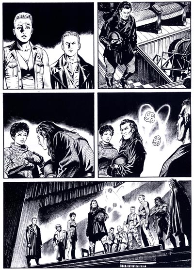 Numero 127 - Tavola 43<br>disegni di Maurizio Dotti<br><i>(c) 2010 Sergio Bonelli Editore</i>