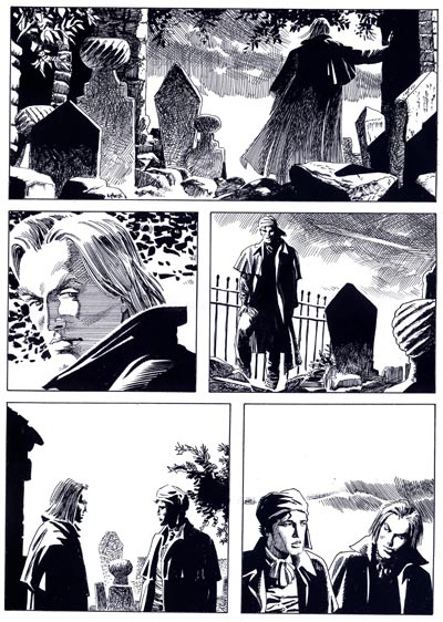 Speciale Numero 6 - Tavola 2<br>disegni di Giovanni Freghieri<br><i>(c) 2010 Sergio Bonelli Editore</i>