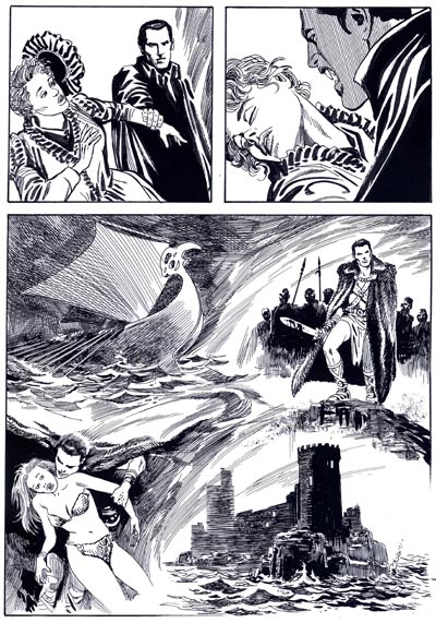 Speciale Numero 6 - Tavola 100<br>disegni di Giovanni Freghieri<br><i>(c) 2010 Sergio Bonelli Editore</i>