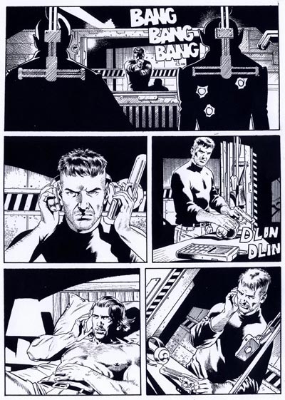 Numero 128 - Tavola 48<br>disegni di Arturo Lozzi<br><i>(c) 2010 Sergio Bonelli Editore</i>