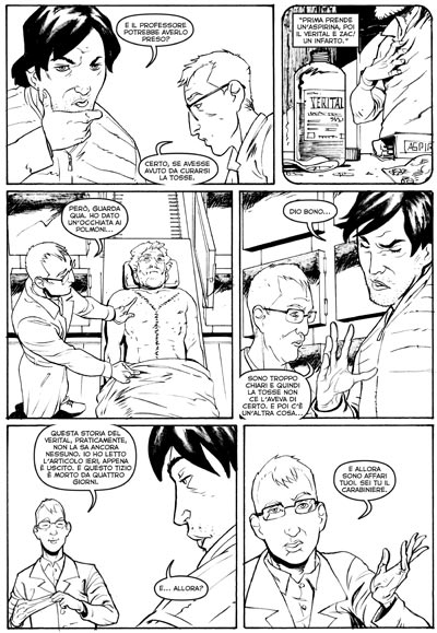 Tavola tratta da Stefania<br>disegni di Federico Giretti<br><i>(c) 2010 Edizioni BD</i>