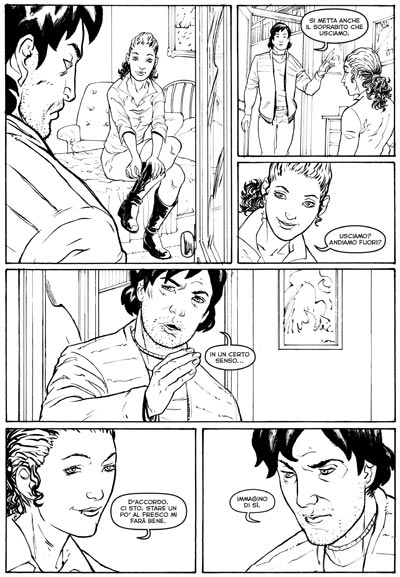 Tavola tratta da Stefania Tavola tratta da Stefania<br>disegni di Federico Giretti<br><i>(c) 2010 Edizioni BD</i>