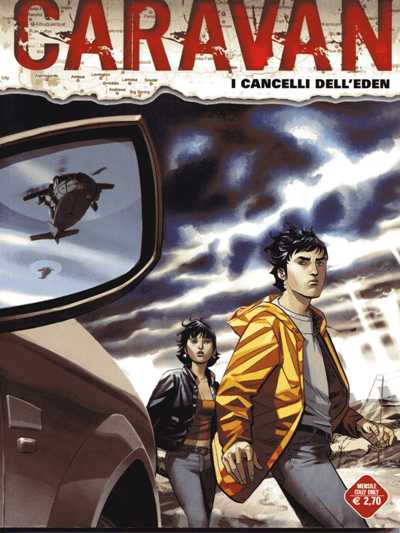 Caravan 12 Caravan 12<br>copertina di Emiliano Mammuccari<br><i>(c) 2010 Sergio Bonelli Editore</i>