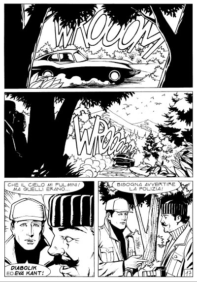 Tavola 17 - bianco & nero<br>disegni di Emanuele Barison<br><i>(c) 2010 Astorina</i>