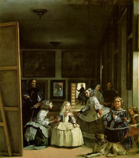 Velàzquez “Las Meninas”  <br>1656<br><i>(c) Museo del Prado, Madrid</i>