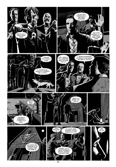 Tavola dal primo volume<br>disegni di Dan Dougherty<br><i>(c) 2010 Allagalla</i>