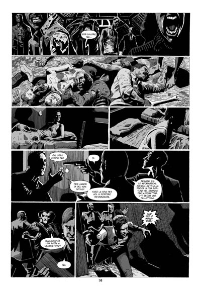 Tavola dal primo volume<br>disegni di Dan Dougherty<br><i>(c) 2010 Allagalla</i>