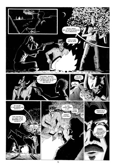 Tavola dal primo volume<br>disegni di Dan Dougherty<br><i>(c) 2010 Allagalla</i>