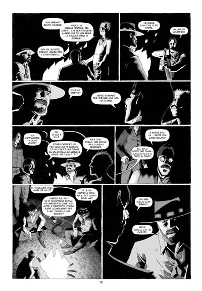 Tavola dal primo volume<br>disegni di Dan Dougherty<br><i>(c) 2010 Allagalla</i>
