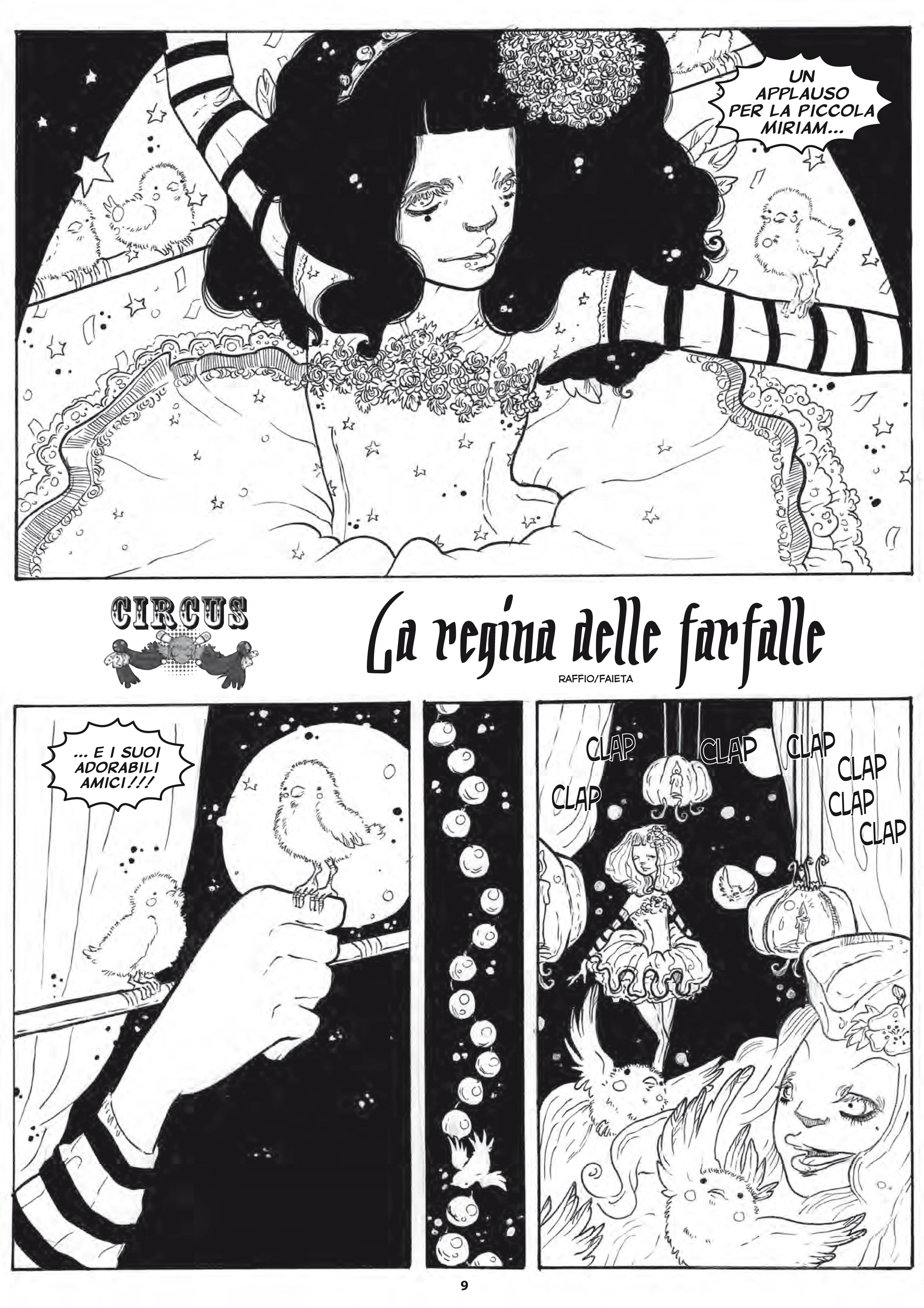 Cronaca Comics Numero 7 - Circus Cronaca Comics Numero 7 - Circus<br>disegni di Silvia Faieta<br><i>(c) 2010 Salvatore Taormina</i>