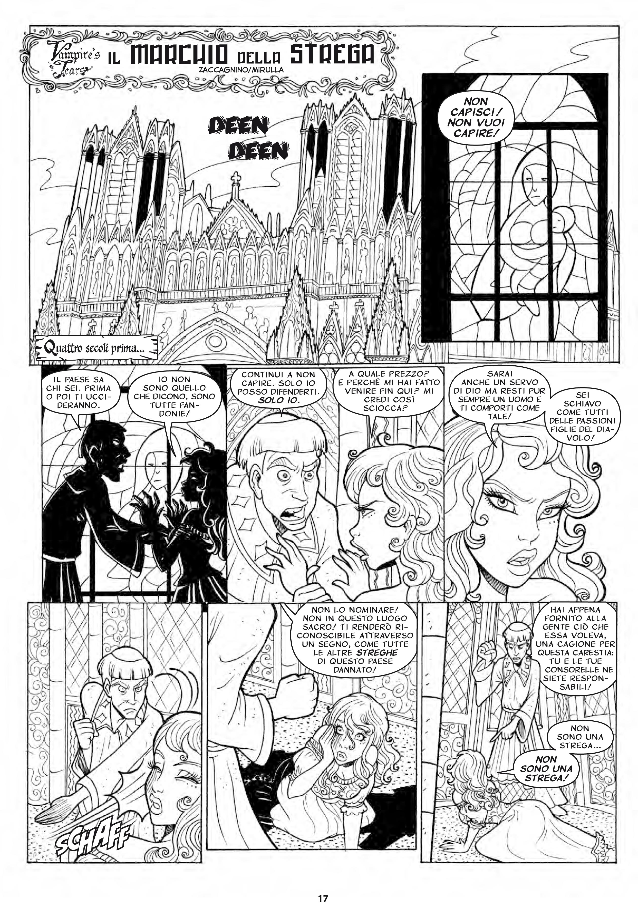 Cronaca Comics Numero 7 - Vampire's Tears Cronaca Comics Numero 7 - Vampire's Tears<br>disegni di Elena Mirulla<br><i>(c) 2010 Salvatore Taormina</i>