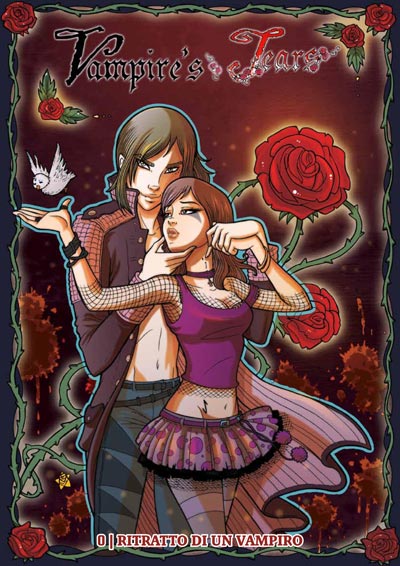 Vampire's Tears numero 0<br>disegni di Elena Mirulla, colori Marina Iovine<br><i>(c) 2010 Salvatore Taormina</i>