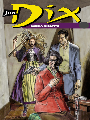 Jan Dix 9 Jan Dix 9<br>copertina di Carlo Ambrosini<br><i>(c) 2009 Sergio Bonelli Editore</i>