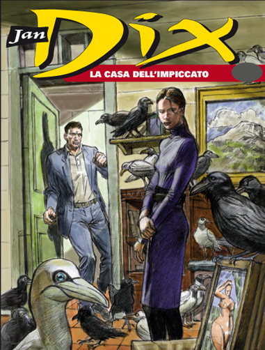 Jan Dix 10 Jan Dix 10<br>copertina di Carlo Ambrosini<br><i>(c) 2009 Sergio Bonelli Editore</i>