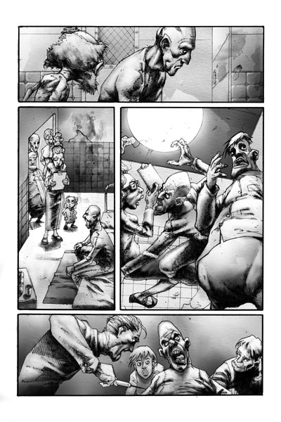 Tavola 13<br>disegni di Alberto Ponticelli<br><i>(c) 2010 Edizioni BD</i>